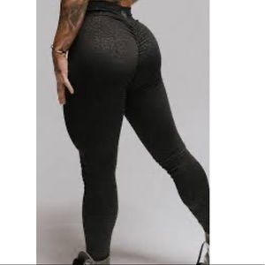 NWT Celestial Bodiez Booty Scrunch BLACK PANTHER